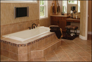Bathroom tile